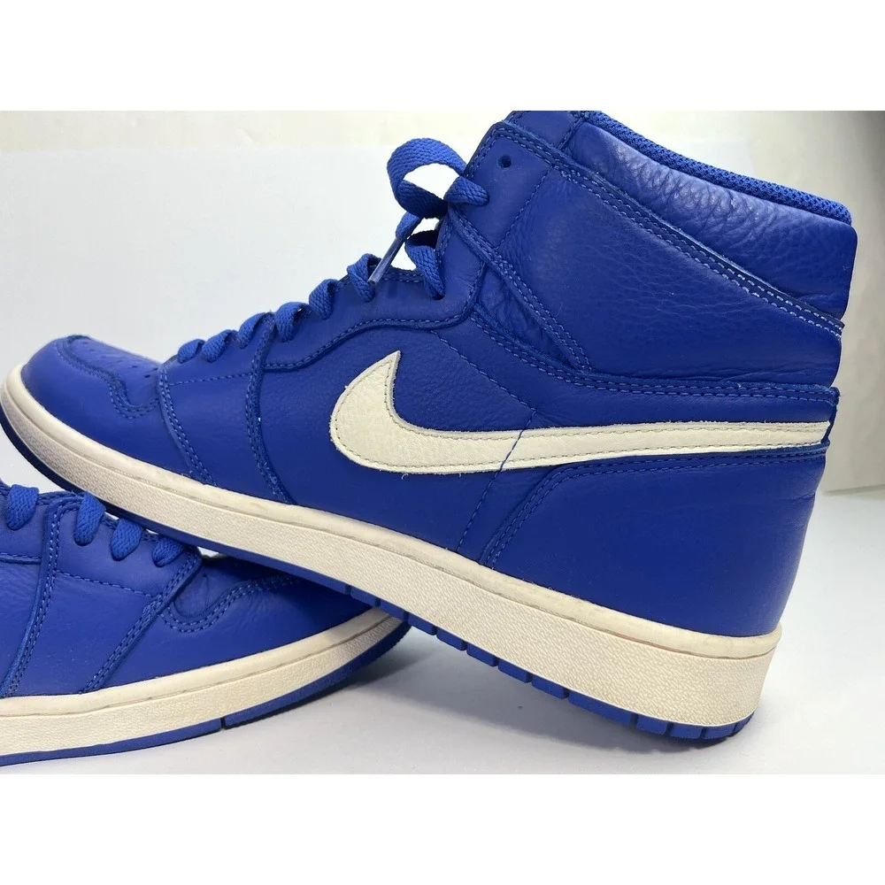 Nike Air Jordan 1 Retro High OG Hyper Royal Men's Size 12 Shoes 555088-401